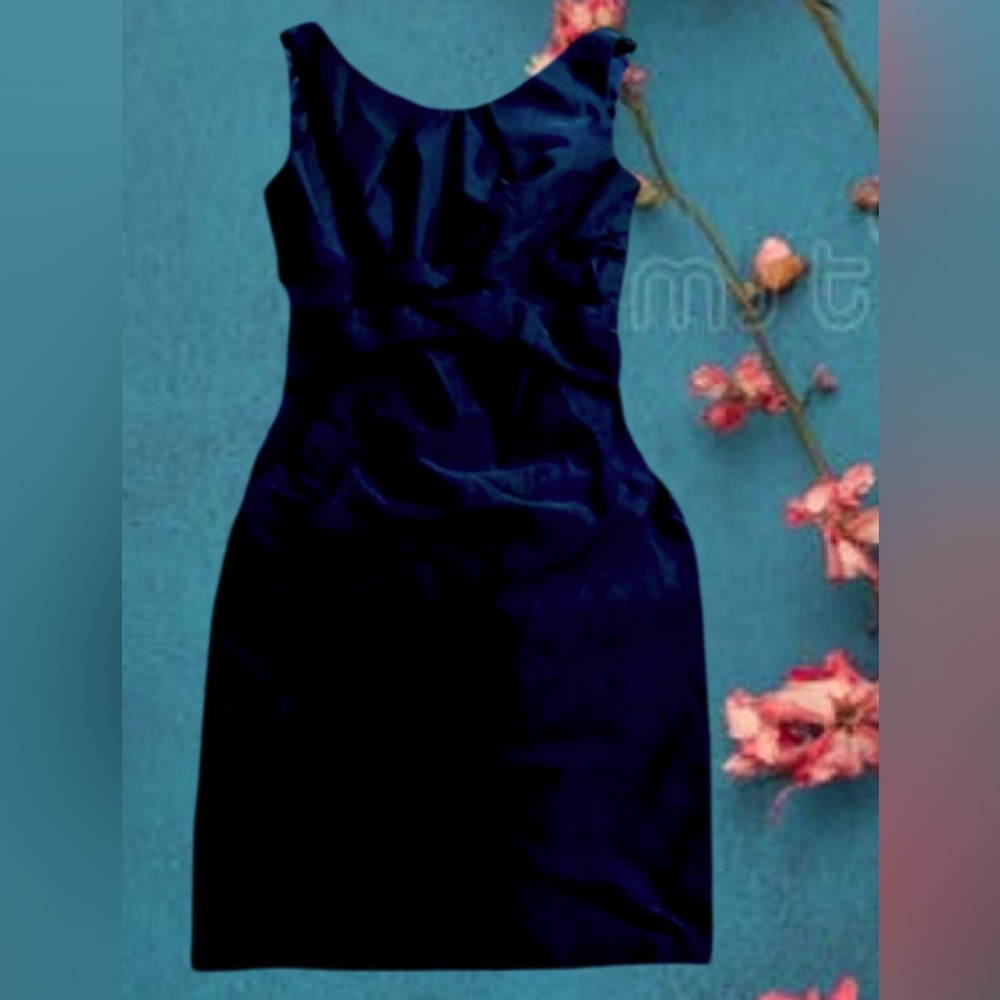 Teeze Me Black Sleeveless Sheath Dress